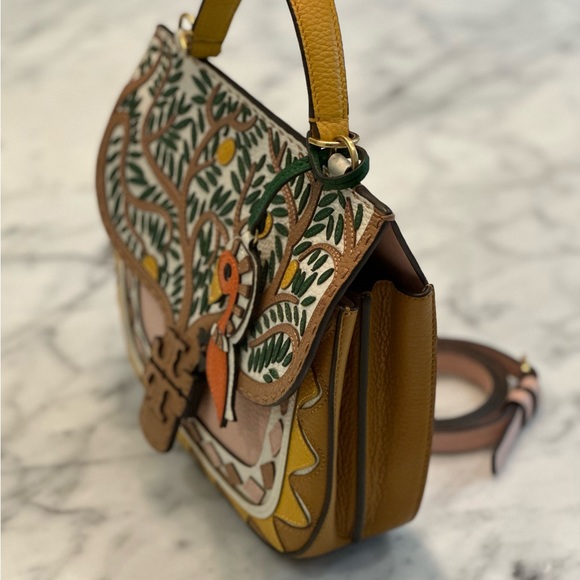 Tory McGraw Toucan Bag — leather, rare, and so cute!! - Picture 5 of 14